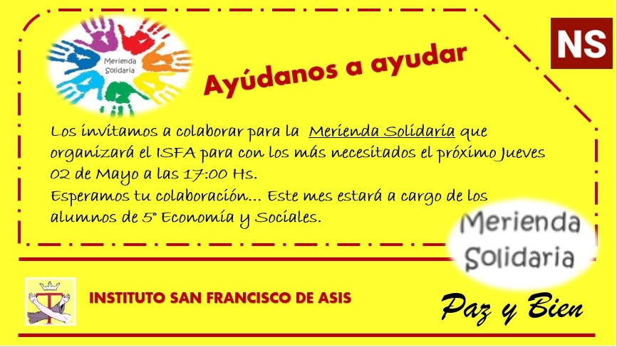 MERIENDA SOLIDARIA