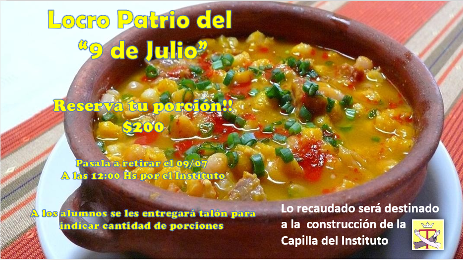 Locro Patrio - 9 de Julio